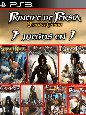 7 JUEGOS EN 1 PRINCIPE DE PERSIA COLECCION PS3 