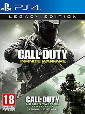 2 juegos en 1 Call of Duty Infinite Warfare Legacy Edition español PS4