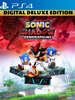 SONIC X SHADOW GENERATIONS Digital Deluxe Edition PS4 PRE ORDEN